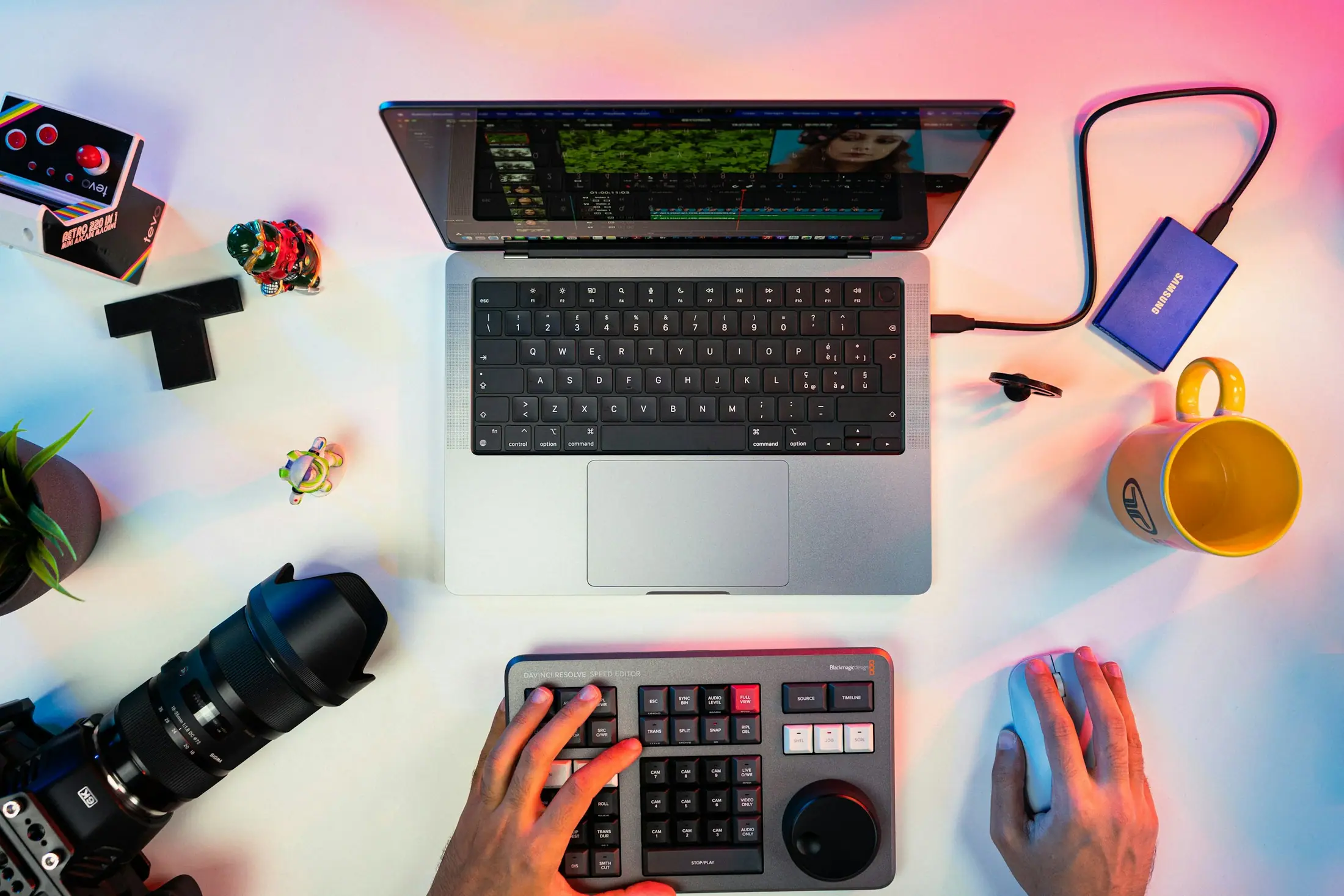 Creator & Agency Equipment Hire — production equipment rental visual